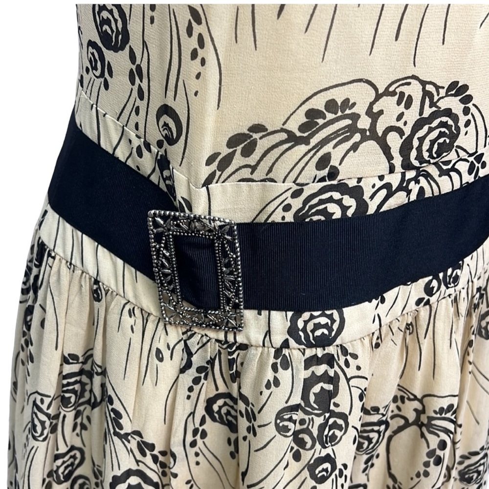 Tibi Drop Waist Silk Dress - Picture 2 of 8